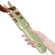 Automatic Curling Iron - Beach Wave Curling Iron with 4 Temperature Settings, Portable Curling Iron 