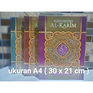 Al karim A4, Al quran Al-karim translation word tajwid color- Al quran Al-karim/alkarim