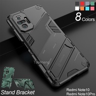Xiaomi Redmi Note 10 Pro 5G Note10 Note10Pro 10Pro Phone Case Hard Fashion Armor Shockproof Casing Soft Stand Holder Bracket Back Cover