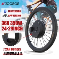 ♜AJOOSOS IMOTOR3.0 Ebike Conversion Kit 350W 36V Brushless Hub Motor Ebike Kit Conversion 7.2AH Remo