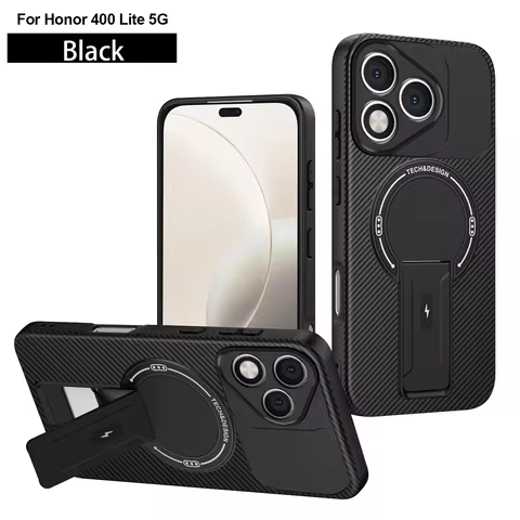 For Honor 400 Lite Case Honor 400 Lite Phone Case ABR-NX1 Cover Magnetic Mounting Bracket Protect Ba