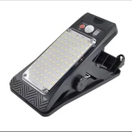 太陽能 充電 LED 夾燈 77顆