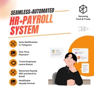 Automated HR Payroll System (Google Drive, Google Sheet, PDF, Gmail, Telegram)