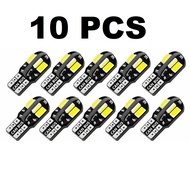 10 PCS LED CANBUS BULB Lights 8 POINTS SMD T10/W5W/194/168 T13/T16/T15/W16W Car Motorcycle Turn Sign