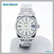 Mens Casual Watch 36mm/39mm silver Silver Datejust Watch Casual Watches Automatic Mechanical Watches Waterproof 50m for Seiko mod