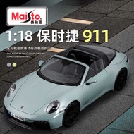 Meritor Figure 1: 18 Porsche 911 Targa 4 GTS992.2 Simulation Alloy Car Model Car Model Male Vehicle 