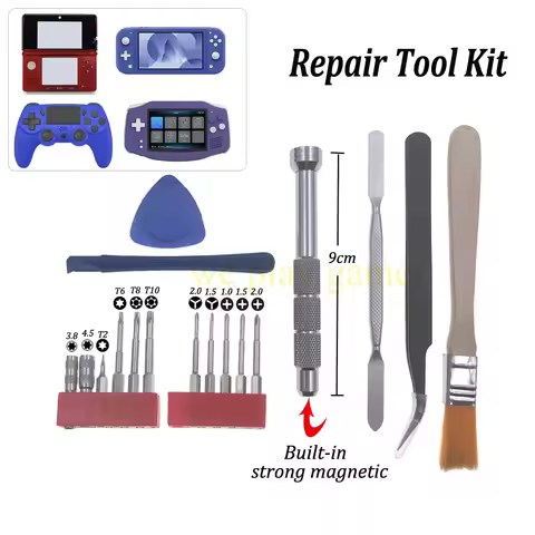 High Quality S-level Screwdriver Set Tools Kit For Switch NS2 3DS NEW 3DSXL PS4 PS5 PSP Wii SNES NDS