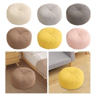[Finevips1] Round Floor Pillow Floor Seating Cushion Thick Floor Cushion for Home Couch Chair Bed Room Office Living Room