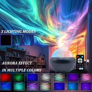 CAHAYA Galaxy Aurora Projector, RGB Galaxy Moon Projection Light, Galaxy Light Projector with Colorf