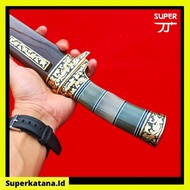 GOLOK SEMBELIH BAJA BOHLER K110 HANDLE TANDUK BULE SUPER TAJAM PREMIUM