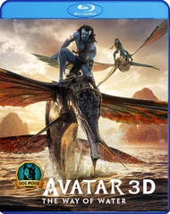 แผ่น Blu-ray เสียงไทย 100% หนัง Avatar 2 The Way of Water (2022) อวตาร 2 วิถีแห่งสายน้ำ 3D Movie Blu