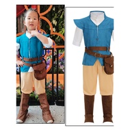 Boy Grimm's Fairy Tale Tangled Rapunzel Fred Prince Performance Costume Tangled Six-Piece Set