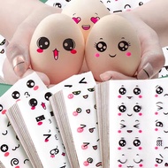 Transparent Transparent Small Fruit Smiley Face Sticker Plastic Waterproof Smiley Face Sticker Funny