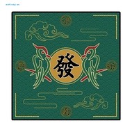 andfindgi Durable Mahjong Mat Foldable Anti-slip Mahjong Table Mat Noise Reduction Board Game Cover for Southeast Asian Gamers