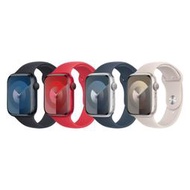 Apple Watch Series 9 GPS 45MM 蘋果 鋁金屬錶殼搭配運動型錶環