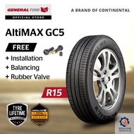General Tire AltiMAX GC5 R15 175/65 185/55 185/65 (with installation)