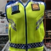 Double Mess traffic police vest biru |TRAFFIC POLICE VEST|Double mesh vest|VEST VEST