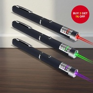 Powerful Green Red Blue Laser Pointer 5mW Single Spot Light  Penunjuk Laser Merah Hijau Biru Berkual