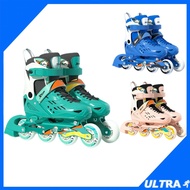 Roller Blade Skate Girls and Boys Child Adult Safe Beginner Kasut Roda Lelaki Perempuan Budak Dewasa