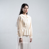 BWBYAZ - AVELINE PLEATED TOP