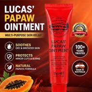 【Ready Stock】Lucas Papaw Ointment Pawpaw Cream Multi Purpose Lip Balm Skin Moisturiser Family Daily 