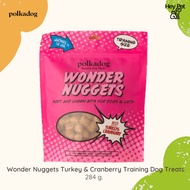 Heypet พร้อมส่ง ขนมสำหรับสุนัขเกรดพรีเมี่ยม Polkadog Wonder Nuggets Turkey & Cranberry