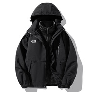 JEEP SPIRIT 3 Dalam 1 Jaket Musim Sejuk untuk Wanita Jaket dan Air Windproof