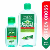 Green Cross Isopropyl Alcohol 70% Solution / Antiseptic Disinfectant Rubbing Alcohol, Assorted