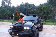 Air flow kap mesin air scoop Triton Pajero Panther Hilux Ranger capsule box big ajf ukuran besar