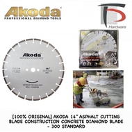 [100% ORIGINAL] AKODA 14” ASPHALT CUTTING BLADE CONSTRUCTION CONCRETE DIAMOND BLADE - 300 STANDARD