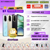 [ BUY 1 FREE 10 ] REDMI A5 | up to 8GB RAM + 64/128GB ROM | Side Fingerprint & AI FaceUnlock | 32MP 