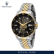 【2 Years Warranty】 Maserati Sfida 44mm Mens Quartz Watch Luminous Dial Hands R8853140009