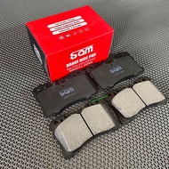 ผ้าเบรคหน้า5UZ Sam Japan