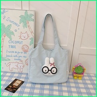BB13 2026 Cute Emmy Rabbit Shoulder Bag Lightweight Versatile Large Capacity Commuter Tote Bag BB13
