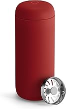 Fellow 16 oz Carter Move Travel Mug - Vacuum-Insulated Stainless Steel Travel Coffee Mug - Coffee Tu