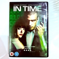 In Time DVD Region 2 PAL Justin Timberlake Amanda Seyfried Sci-Fi Thriller