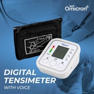 tensimeter digital / alat ukur tensi tekanan darah bukan brand omron - putih voice