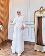 Naflah Gamis/Baju Kondangan/Gamis Kondangan/Gamis Lebaran/Baju Lebaran/Gamis Pesta/Gamis Viral/Gamis