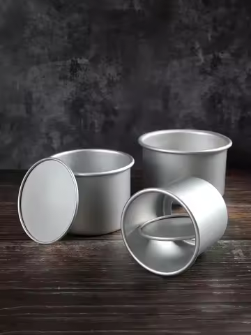 Heig htened chiffon Cake Mould Deepened Anode Live Bottom Mold Home Oven Baking Tool Cylindrical Cak