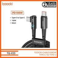 TOOCKI Cable Data Cable Type C Elbow 100W PD Cable 100W