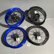 Wheelset Wheel Set RIMSET RIM SET Yamaha WR 155 V Rossi Set Drum EXPEDITION Spokes