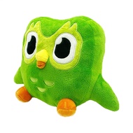 Duolingo Owl Plush Toy Adorable Owl Stuffed Plush Doll Duolingo Plushie Hugging Toy for Gifts hontin