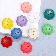 15mm Wave Flower Spray Buttons (5 pcs)