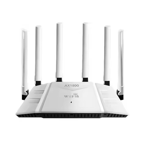 Exquisite-AX1800 Wifi 6 Dual-Band Router 1800Mbps IEEE 802.11A/B/G/N/Ac/Ax Gigabit Wide Signal Range