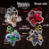 FORSAKEN ROBLOX KEYCHAIN, C00lkidd | John Doe | 1x1x1x1 | Mafioso (with star clasped & bell)