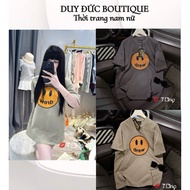 Drew Smiley Face T-Shirt Men's and Women's Fashion, Qc Cotton Smiley Face T-Shirt