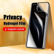 999D Curved Anti Spy Hydrogel Film For Huawei Mate 40 Pro Plus Mate 40 40E 30 30E 20 RS Pro 20X Privacy Screen Protector Huawei P40 Pro Plus P20 P30 P50 Pro P50E