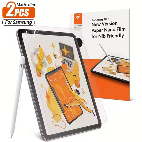 2Pcs Paper Feel Like Screen Protector For Samsung Galaxy S7 FE S7+ S8+S9FE+ S10+ S7 S8 S9 S9FE S10 F