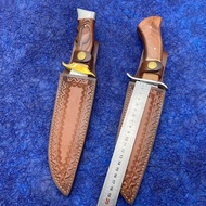 Chef Butcher Cover Cowhide Kitchen Tools Full Tang Handle Leather Sheath Boutique Knife cover, cutti