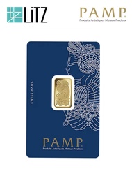 [5 gram] LITZ PAMP Suisse Gold Bar - Lady Fortuna (999.9) PG001